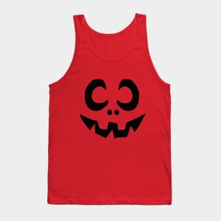 Jack O' Lantern Pumpkin Ladies' T-Shirt/Easy Halloween Costume Fun Tee Tank Top